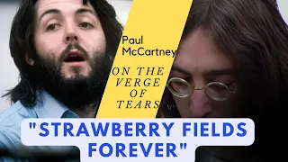 Paul McCartney sings John Lennon's Song "Strawberry Fields Forever" during "Get Back" Sessions