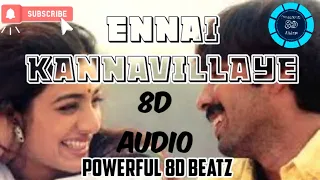 Ennai Kannavillaye || Khadhal Desam || 8d audio || Powerful 8d Beatz
