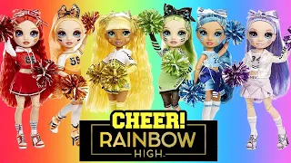 Rainbow High Cheer Squad FULL COLLECTION Skyler Bradshaw, Jade Hunter, Violet Willow Unboxing!