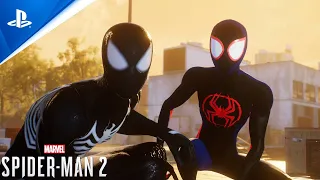 Spider-Man And Miles Chase The Lizard | Marvel's Spider-Man 2 PS5