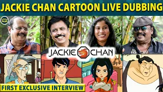 Jackie Chan Vs Julie | Uncle Vs Bheema | Jackie Chan-னின் சாகசங்கள் Live Dubbing - Goosebumps Moment