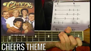 Cheers TV Show Theme - Guitar Lesson.