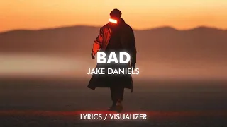 Jake Daniels - BAD (Lyrics/Visualizer)