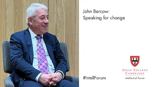 John Bercow: Speaking for change