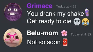 When Belu-mom Tries the Grimace Shake in Roblox Again... (Part 2) | Beluga vs Grimace