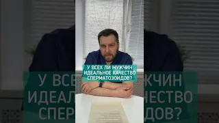 Всегда у мужчин идеальное качество сперматозоидов? Отвечает уролог-андролог клиники Роман Алексеевич