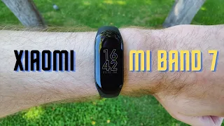 ОБЗОР XIAOMI MI BAND 7 - ЛУЧШИЙ ФИТНЕС БРАСЛЕТ ДО $40 🔥🔥🔥 СРАВНЕНИЕ С MI BAND 6 + КОНКУРС