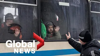 Russia-Ukraine standoff: Civilians evacuated from eastern Ukraine amid ceasefire violations
