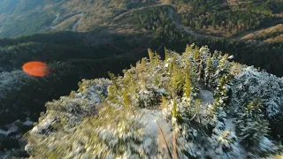 5K FPV GoPro Hero 9 Snowy Mountains