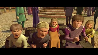 Shrek Forever After (2010) The Old Shrek Scene