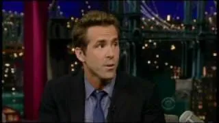 David Letterman Ryan Reynolds Prt 1 June 17 2009