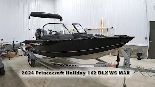 The New 2024 Princecraft Holiday 162 DLX WS MAX!