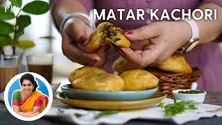 Matar Kachori I गुब्बेरे की तरह फूली हरी मटर कचौरी I Winter Recipes I Pankaj Bhadouria