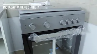 Instalacija, povezivanje i prva upotreba Beko šporeta