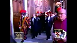 Transfer of the body of the dead Pope John Paul II to St. Peter's Basilica [04.04.2005]