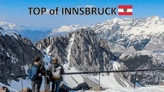 Innsbruck day 1| City Tower | Nordkette | Alpine zoo | Marktplatz