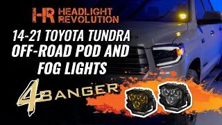 Morimoto 4Banger LED Fog & A-Pillar Light Install for the 2014-2021 Toyota Tundra