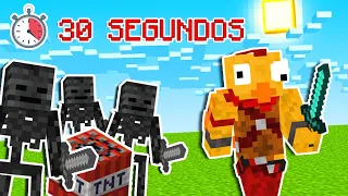 MINECRAFT pero el JUEGO intenta ELIMINARME cada 30 SEGUNDOS