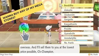 How to get Mega Stones Pokemon Lets go