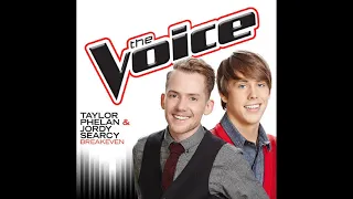 Taylor Phelan & Jordy Searcy | Breakeven | Studio Version | The Voice 7