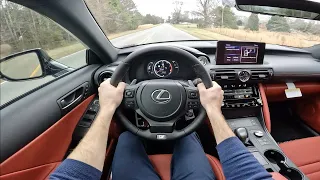 2023 Lexus IS 350 F Sport: POV Drive, Impressions and ASMR