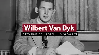 Distinguished Alumni Award 2024 | Wilbert Van Dyk
