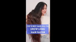 8 Best Hair OILS to Grow Long & Thick Hair Faster✨  | Anukriti Lamaniya