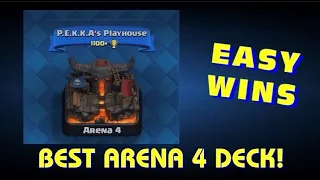 BEST ARENA 4 DECK 2021 - Clash Royale