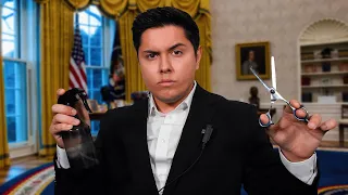 ASMR | The Presidential Haircut | Secret Service Roleplay