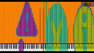 [Black MIDI] Music using ONLY Sounds from Windows XP & 98 141K Notes - KF2015