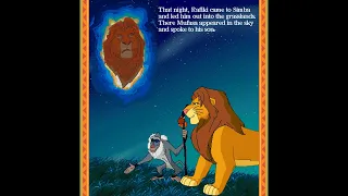 Disneys animated storybook: The Lion King (Første 25 min) (PC)
