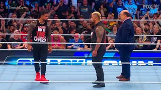 Jey Uso confronts Solo Sikoa and Paul Heyman - WWE SmackDown 6/9/2023