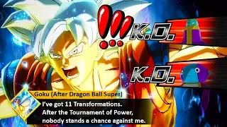 Goku After Dragon Ball Super Has 11 TRANSFORMATIONS! *NEW* Ultimate MUI Goku! Xenoverse 2 Mods