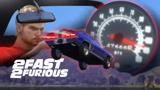 2 Fast 2 Furious - Car Meets Boat Scene. GTA V