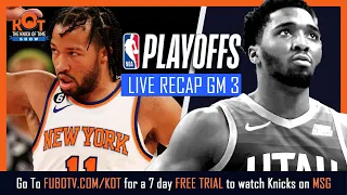 Knicks  Historic Win VS Cav In Playoffs Game 3 | RJ Barret Bounces Back! #knicks