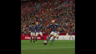 Best Goal in Match Japan vs Costa Rica FIFA World Cup 2022 Qatar PS4 FIFA 23 #shorts #reels #viral