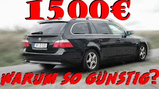 Billigster 5er E61 im Netz ! | Wie viel Auto bekommt man für 1500€ ? | Wir checken den BMW 525i !