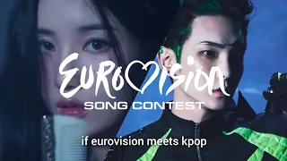 if eurovision countries use kpop songs
