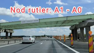 Lucrari nod rutier Autostrada A1 - A0 Sud Lot 3 | Aprilie 2024