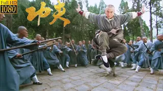 Kung Fu Movie: The monk has unbeatable Kung Fu after drinking, defeating all martial arts masters.