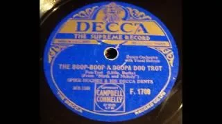 The Boop-Boop-A-Doopa Doo Trot - Spike Hughes and His Decca Dents ( 1930 )