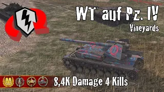 Waffenträger auf Pz. IV  |  8,4K Damage 4 Kills  |  WoT Blitz Replays