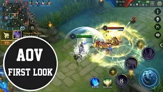 FIRST AOV GAME ZANIS (FIRST LOOK)