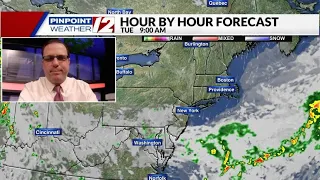 Weather Now:  Warm and Sunny Today; Showers Return Tomorrow