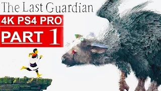 THE LAST GUARDIAN Gameplay Walkthrough Part 1 [4K HD PS4 PRO] - No Commentary (FULL GAME)