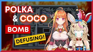 Omaru Polka & Kiryu Coco against the clock! Bomb Defusing in Keep Talking and Nobody Explodes