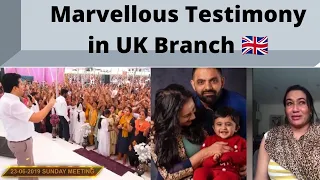 MARRVELLOUS TESTIMONY IN UK BRANCH !! ANKUR NARULA MINISTRIES