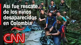 Resumen: ¿qué pasó y cómo fue el rescate de los niños desaparecidos en selva de Guaviare, Colombia?