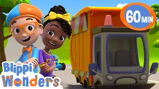 Garbage Truck Driving | Blippi Wonders | Rescue Adventures