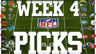 2022 WEEK 4 NFL PICKS!!